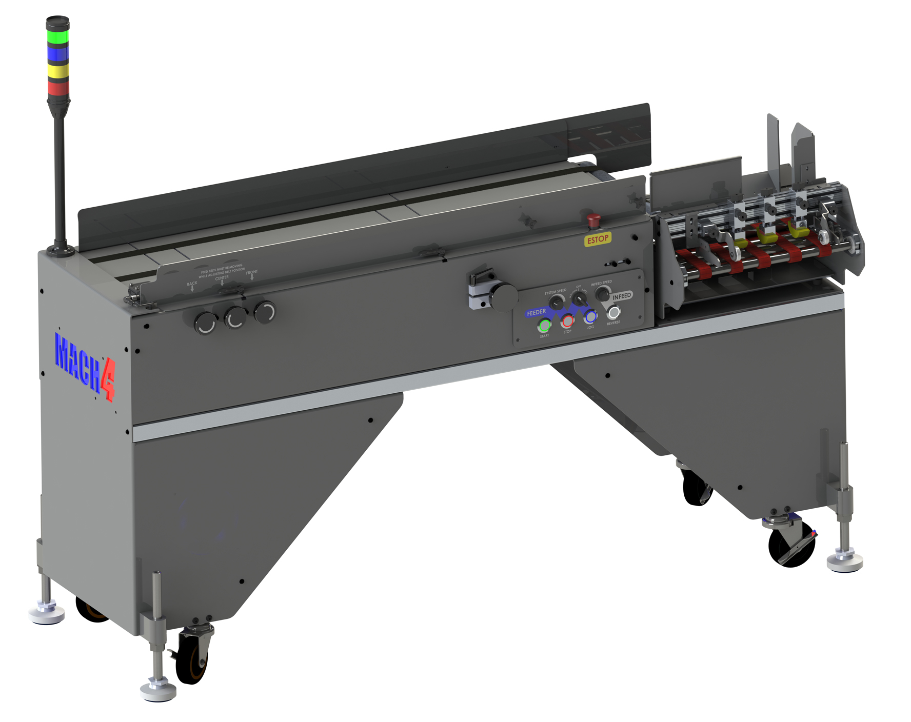 Linemods MACH4 Auto Load Feeder, sold by Capital Mailing Equipment