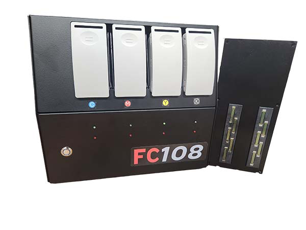 FC108 CMYK Color Inkjet Printer 